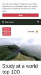 Mobile Screenshot of cardiff.ac.uk